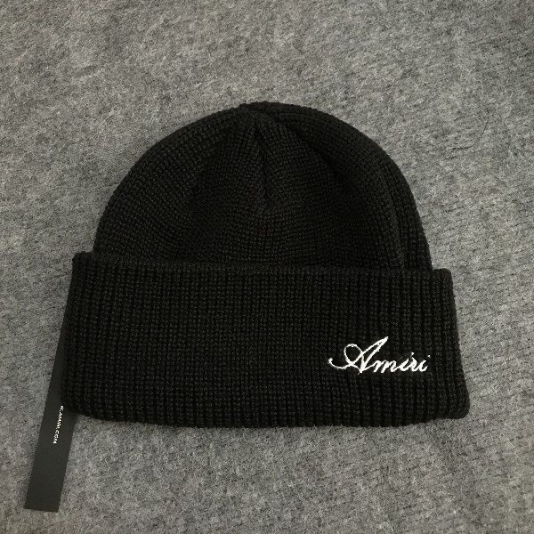 Amiri Knitted Hat Style Warm Hat Knitted Hat Korean Edition Trendy Versatile Star Same Style