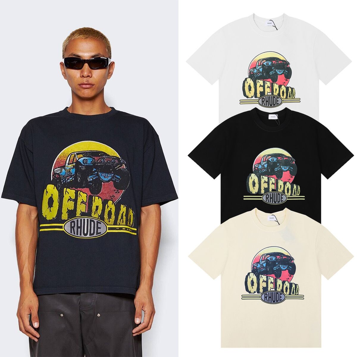 wild off-road vehicle printed T