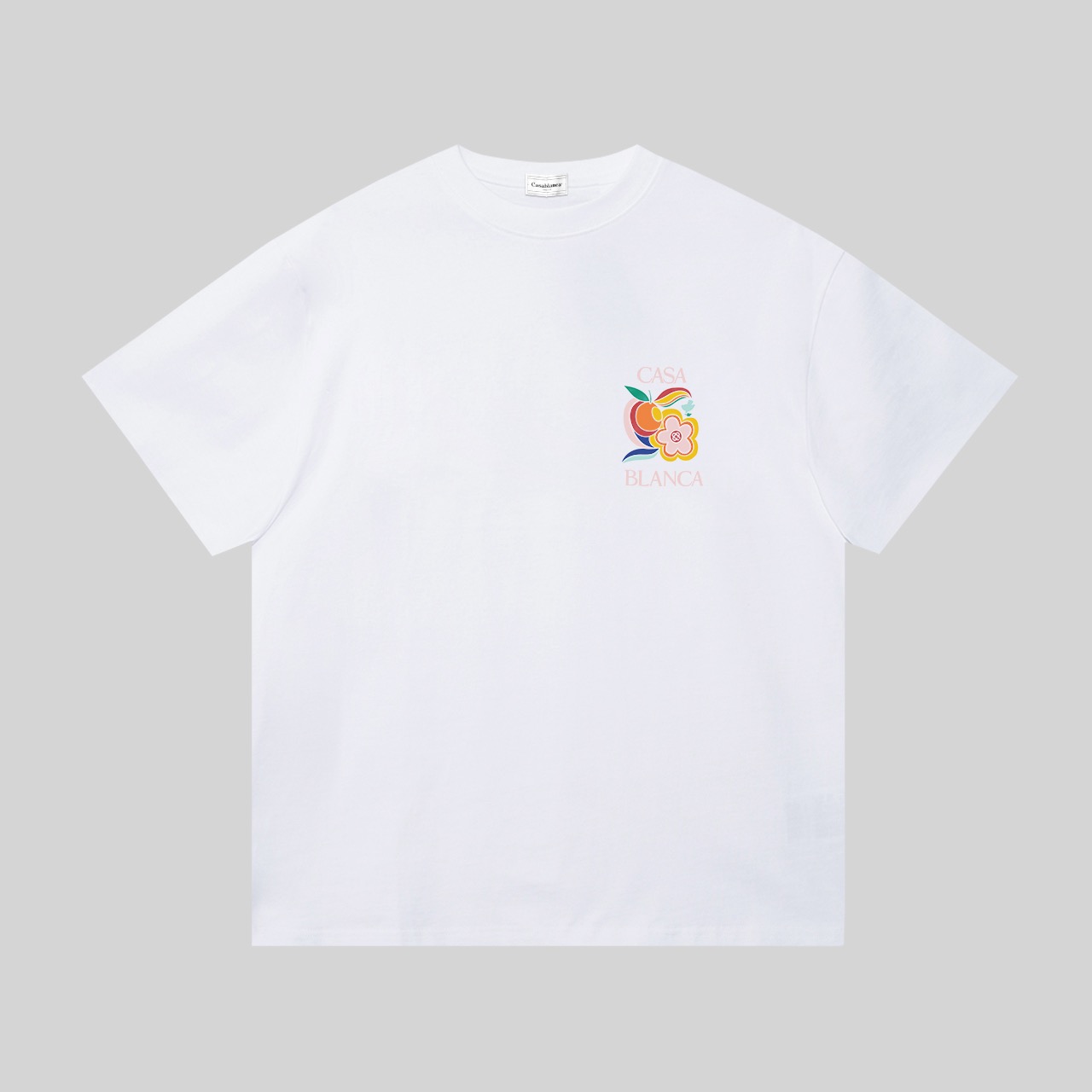 2024 new printed round neck pure cotton tshirt