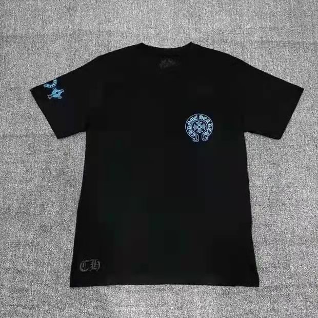 black or white blue logo