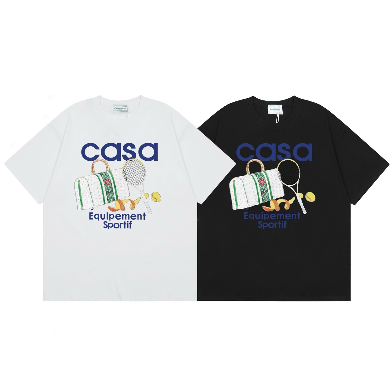 Equipement sportif bag tennis printed tshirt
