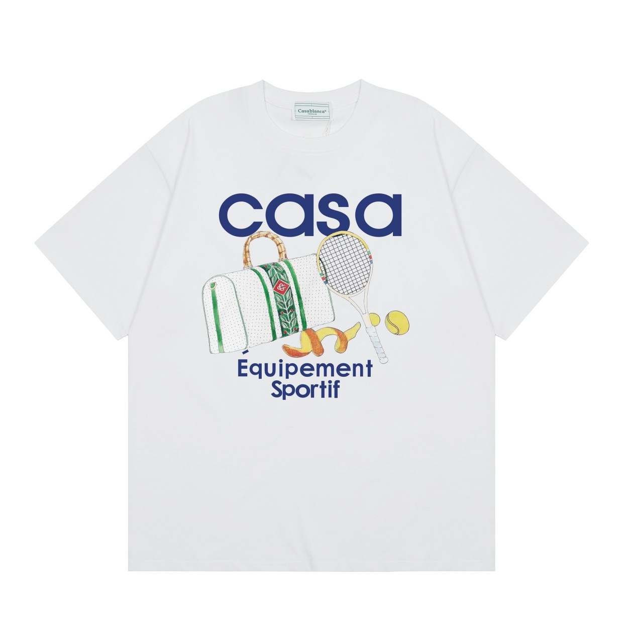 Equipement sportif bag tennis printed tshirt