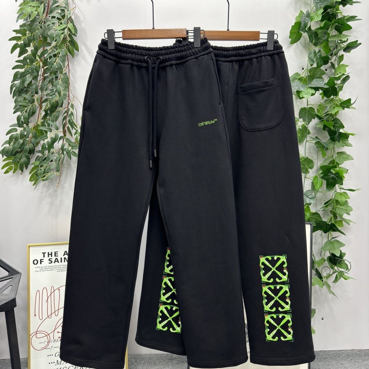 1:1 Version Green Arrows Pants Black