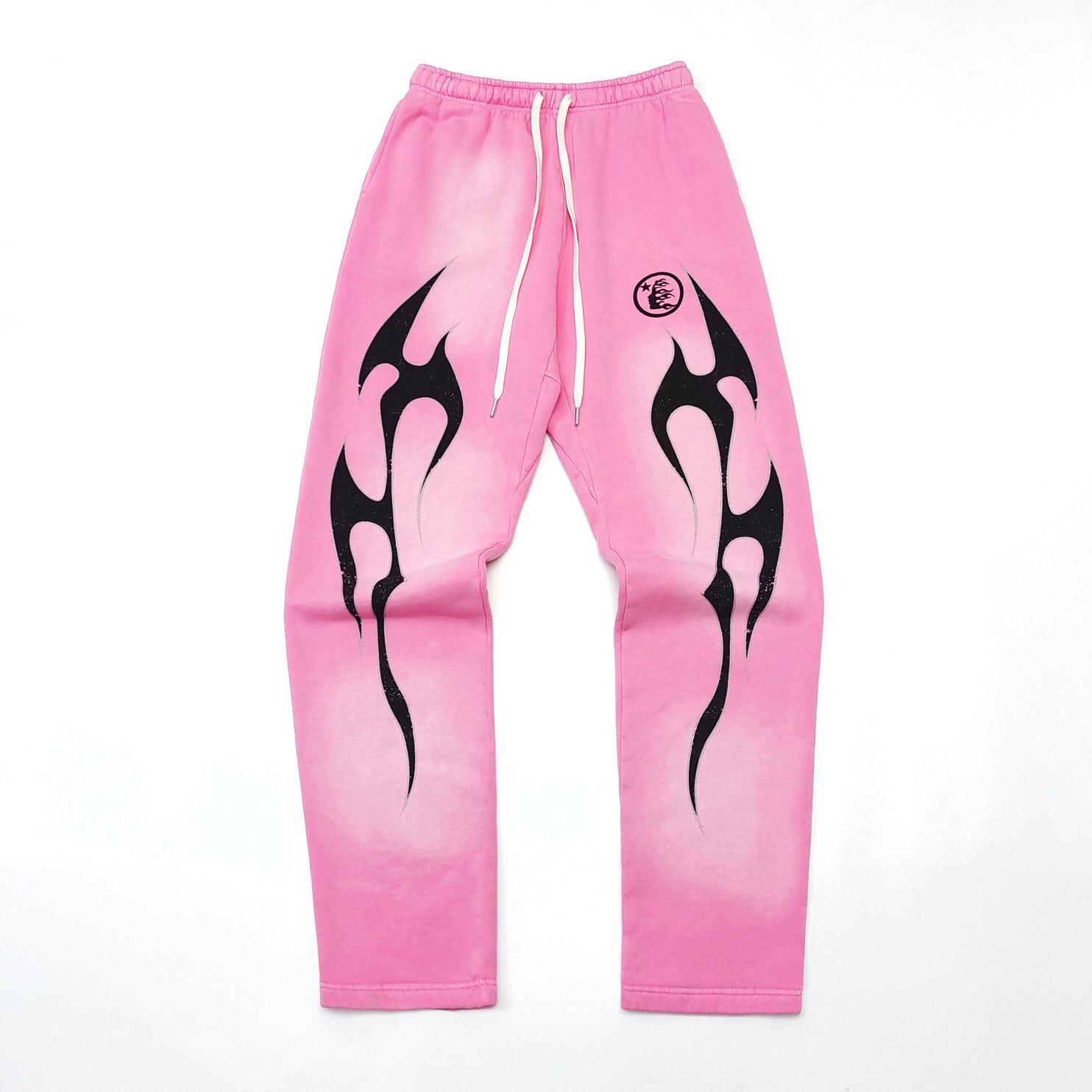 !:1 Version Flame Logo Pants Pink 2 Styles
