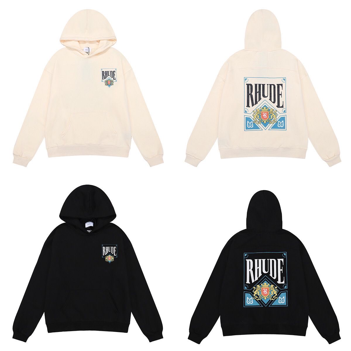 Lions Logo Letters Hoodie 2 Colors