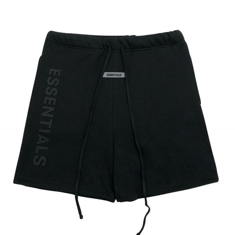 Side letter doubou line cotton short