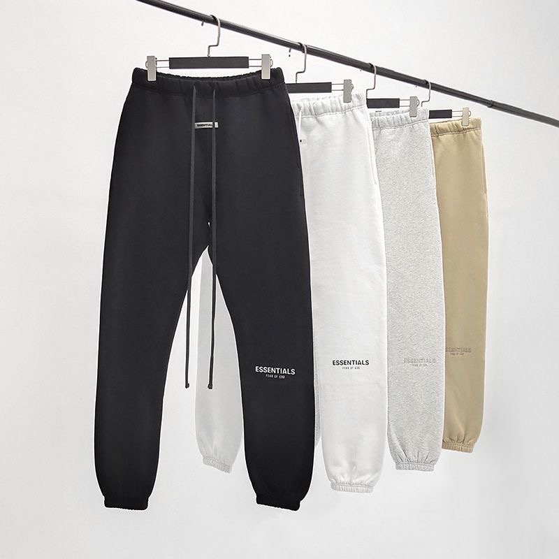 Anti beam foot closed drawstring double line pant