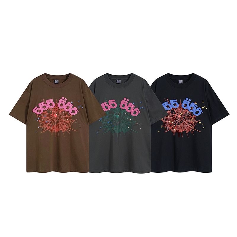 Web foam print fashiom tshirt