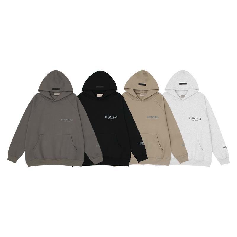 Season 7 double line chest small label plus flecce hoodie