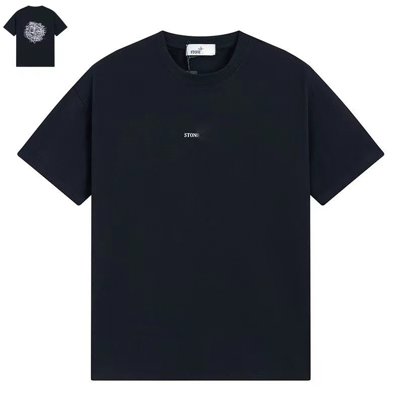 2024 summer new back after big compass t-shirt