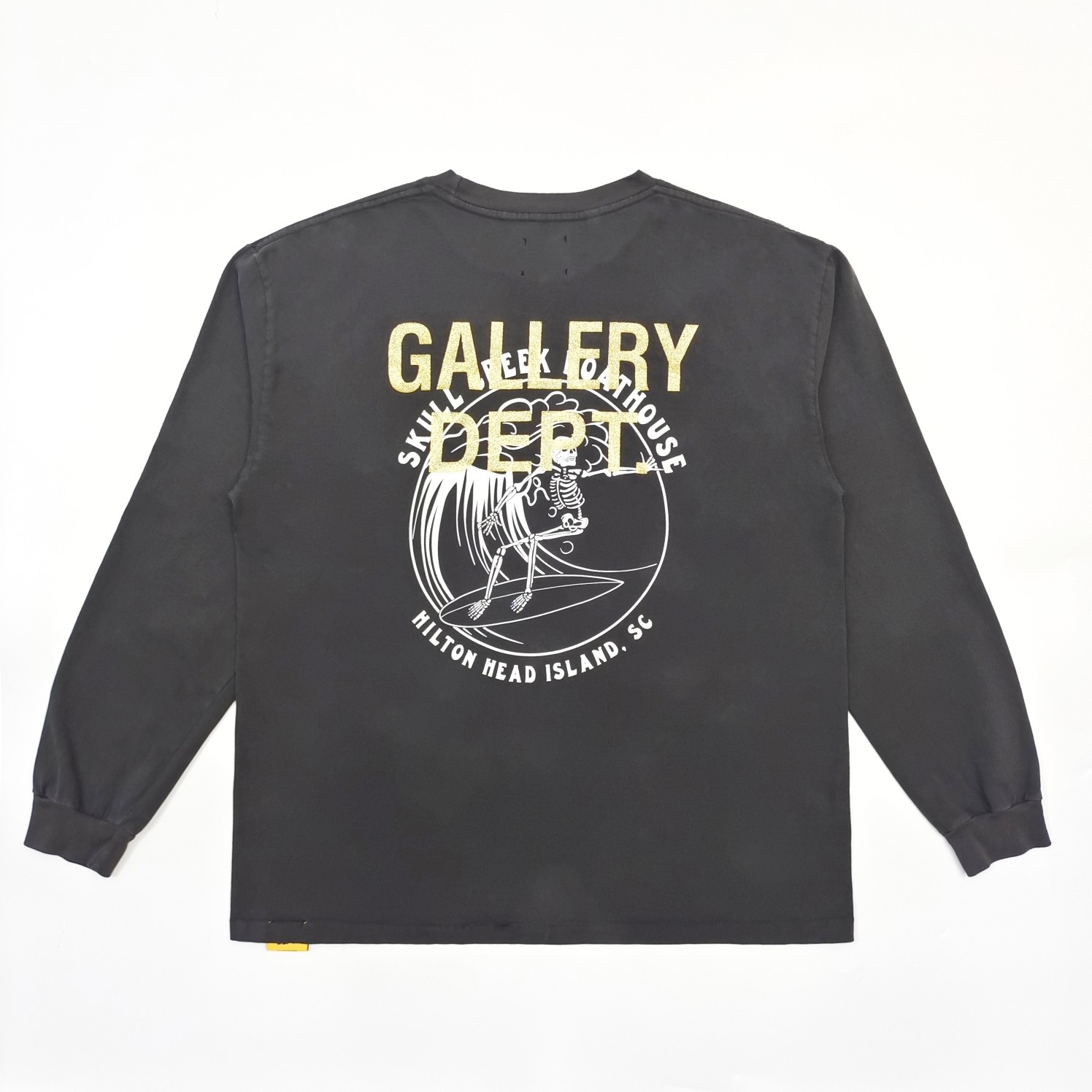 1:1 Best Quality Skull Logo Long Sleeve