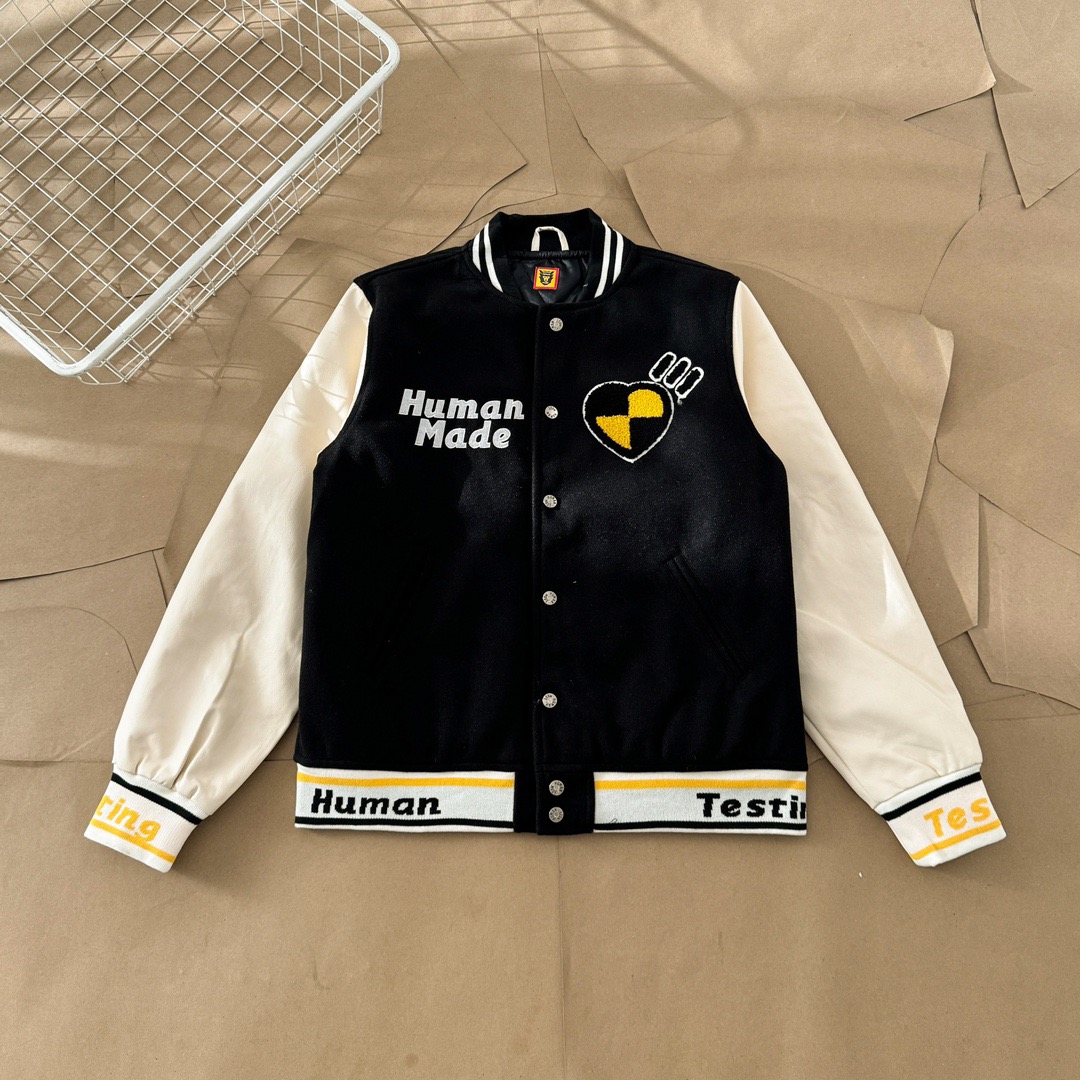 1:1 Best Quality Human Made Spring Head Jacket Black