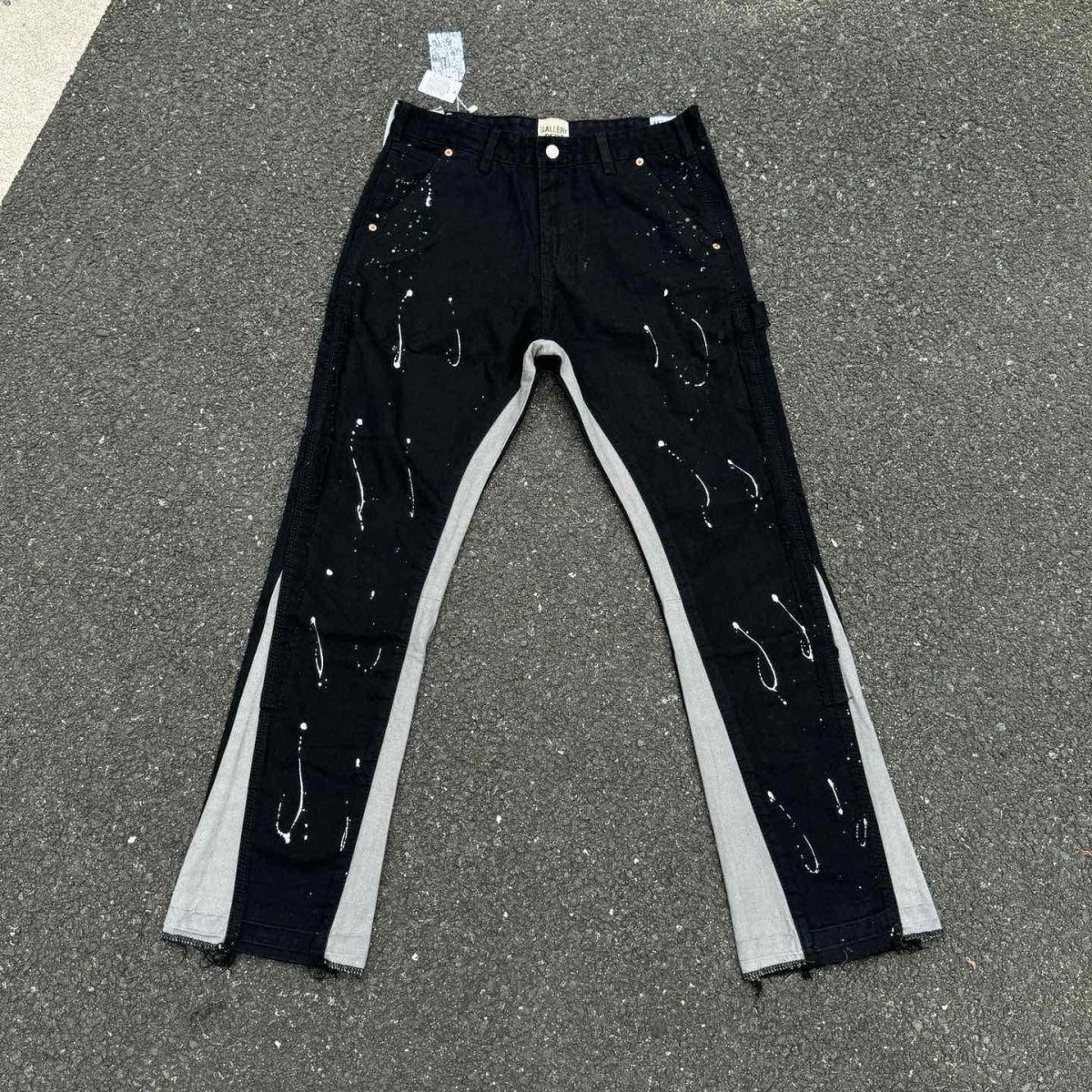 Gallery Dept Flare Pants Design Jeans Black
