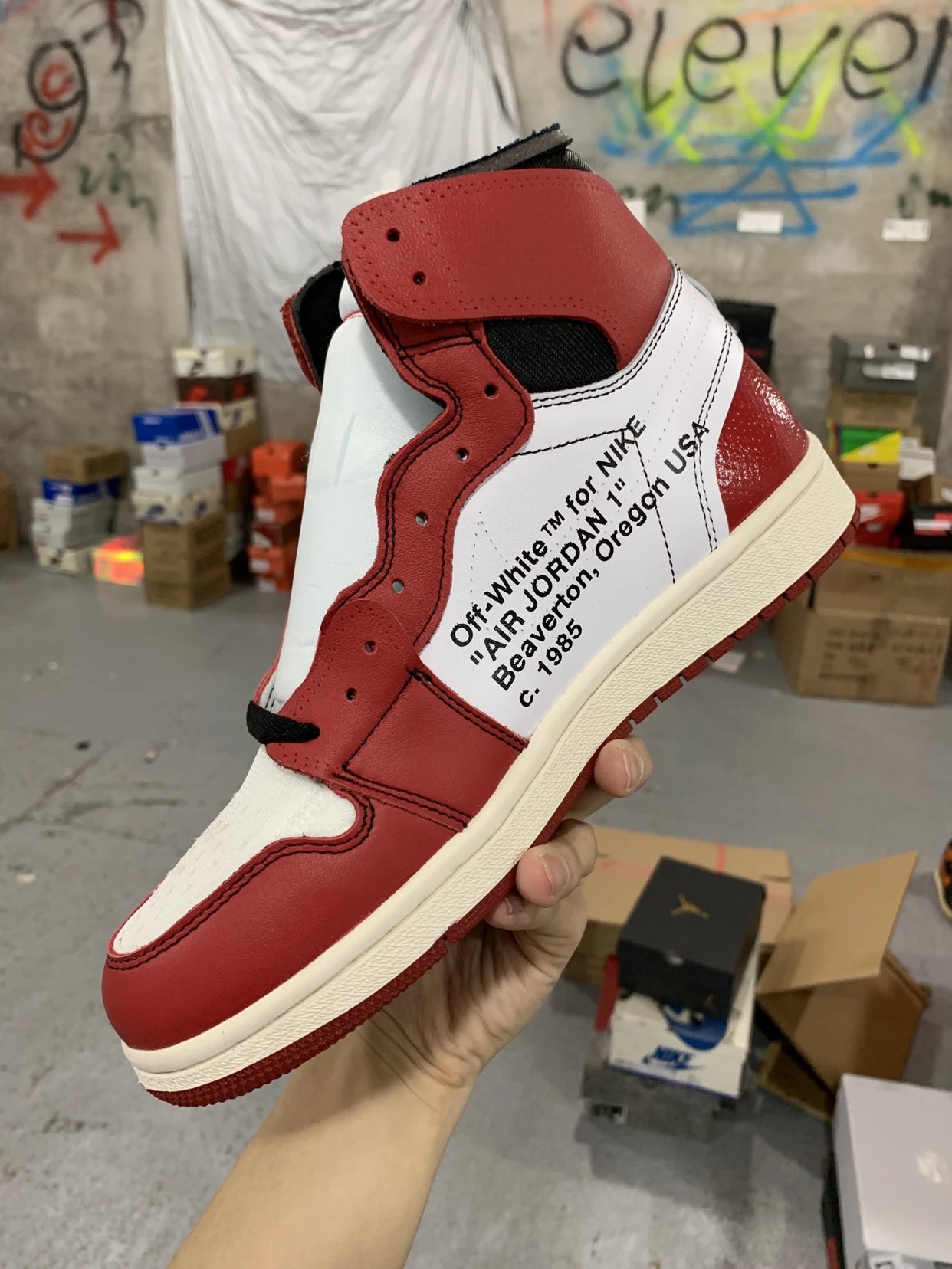 Air Jordan 1 Retro High Off White Chicago