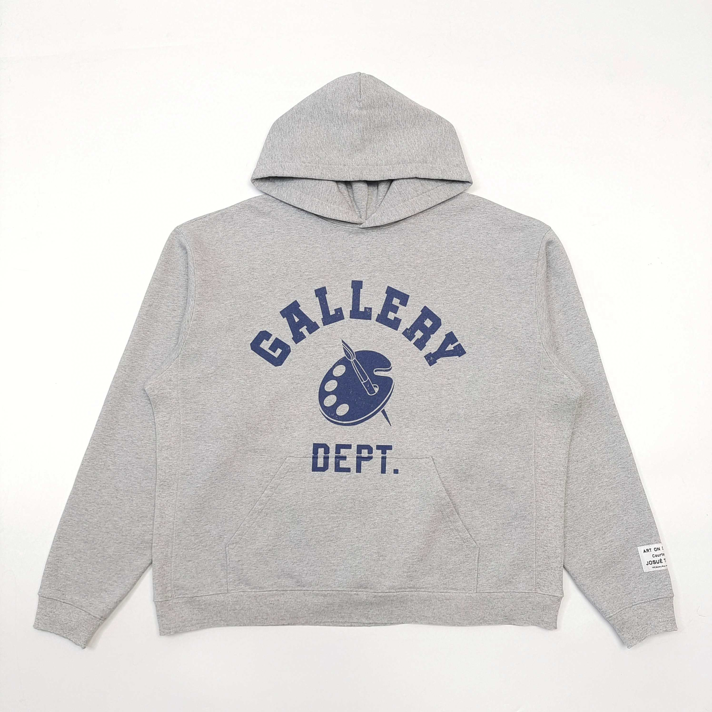 1:1 Best Quality Gallery Dept Pigment board Hoodie Grey