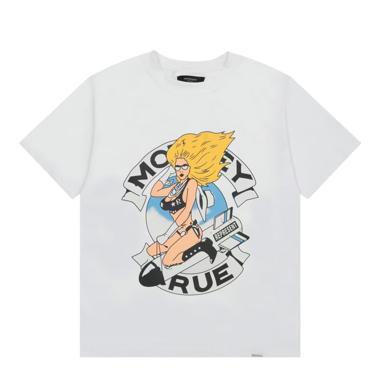 25SS Represent Lady on the missile Tee 2 Colors
